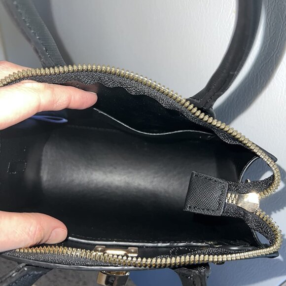 Neiman Marcus Black Lock Elegant Evening Bag - Picture 4 of 5